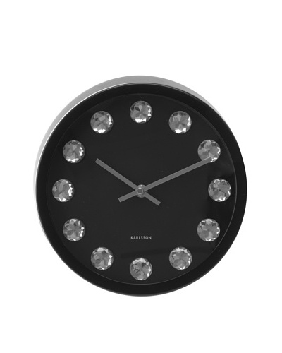 Karlsson Crystal Numbers Wall Clock