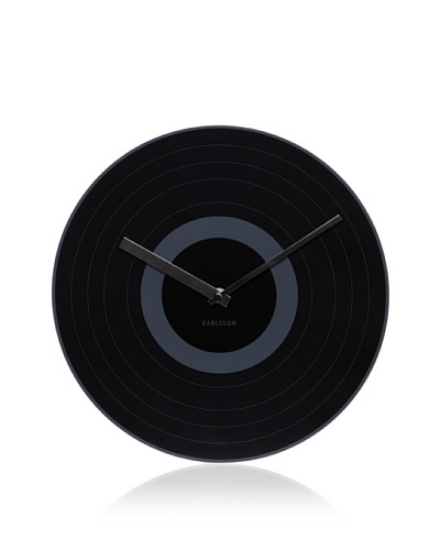 Karlsson Record Wall Clock