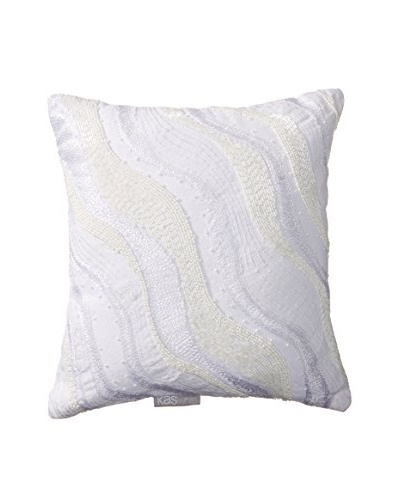 Kas Lavelle Pillow, White