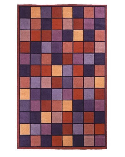Kas Color Blocks Rug, Multi, 8' x 10'