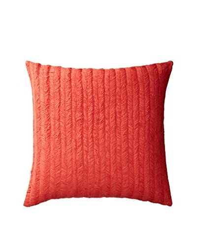 KAS Bedding Josephine Euro Sham, Coral