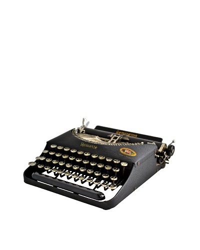 1928 Remington Remette (UK), Black & Gold