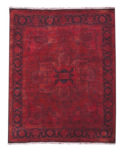Kavi Handwoven Rugs Tribal Pattern Rug, Red, 6 ‘x 9’