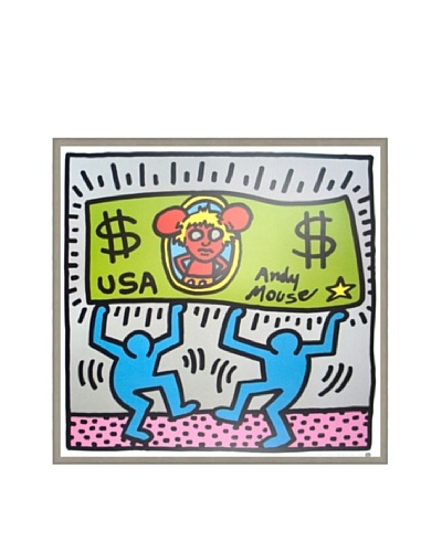 Keith Haring Andy Mouse