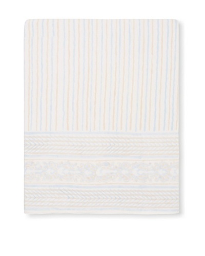 Kerry Cassill Flat Sheet, Tan Sea Stripe, Queen/King