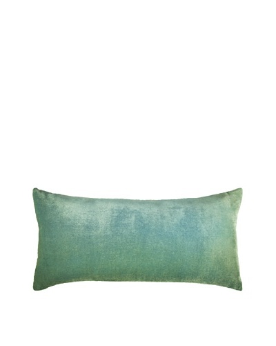 Kevin O'Brien Studio Hand-Painted Devore Velvet Ombre Pillow