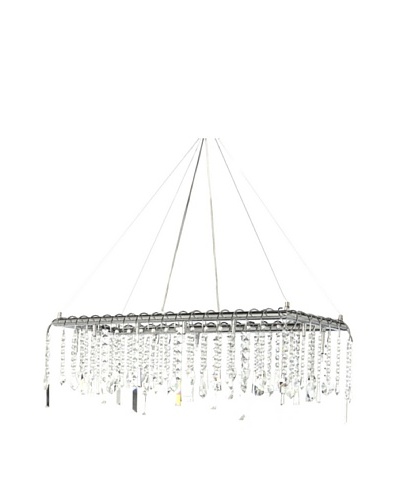 Kirch & Co. Sophia Crystalline Rectangular Pendant Light