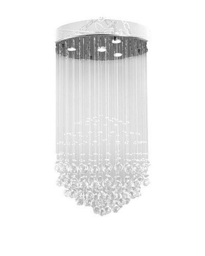 Control Brand Bullock Chandelier, Silver