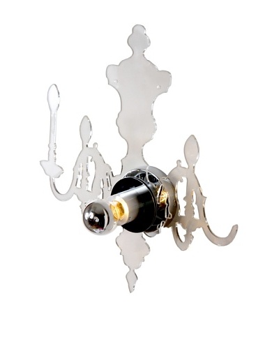 Kirch & Co. Large Acrylic Chandelier Reflection Sconce