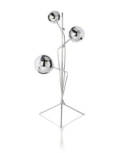 Kirch Lighting Mirror Ball Stand Lamp [Silver]