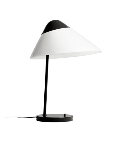 Control Brand Brondby Table Lamp, Black/White