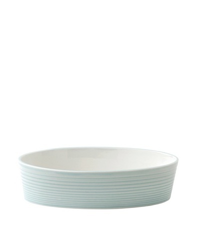 Gordon Ramsay by Royal Doulton Maze Blue Pie Dish, 10