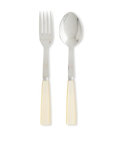 Sabre Natura 2-Piece Serving Set, Pearl