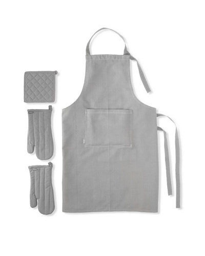 Winkler Apron Trend Kitchen Set, Grey