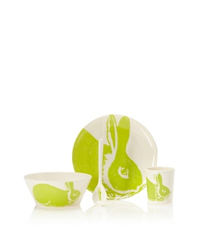 Thomas Paul Bunny Dishe Set, Kiwi