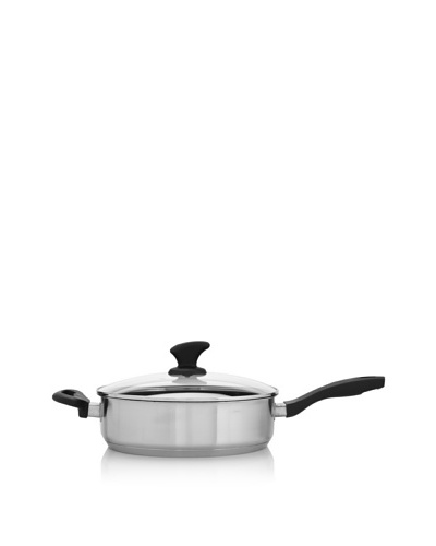 Beka Cookware Vita 11 Silver Nonstick Covered Sauté Pan with Helper Handle