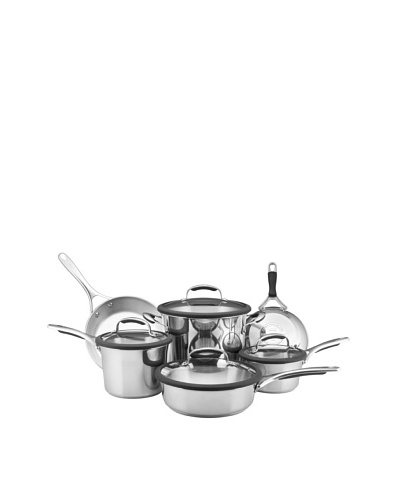 KitchenAid Gourmet Stainless Steel 10-Piece Cookware Set