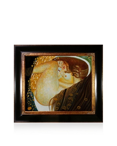 Gustav Klimt Danae Framed Oil Painting