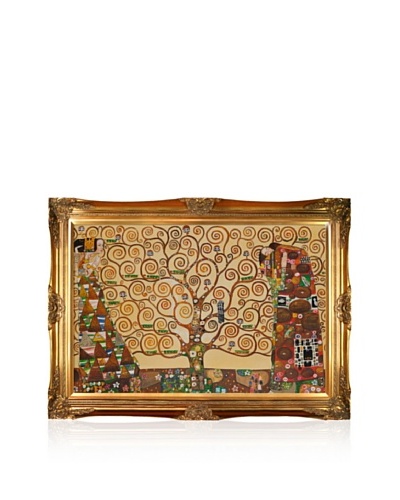 Gustav Klimt Tree of Life, Stoclet Frieze Framed Oil Painting