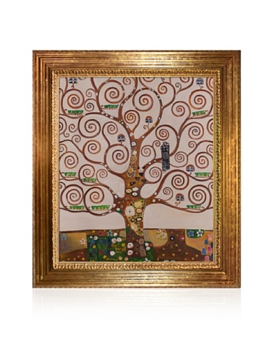 Gustav Klimt Tree of Life Painting Framed Oil Painting