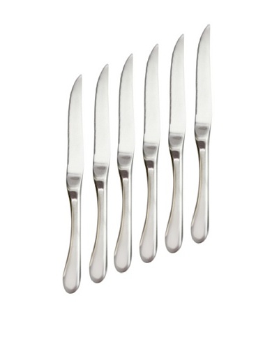 Knork Flatware Set of 6 Matte Steak Knives