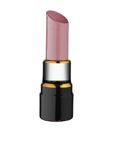 Kosta Boda Lipstick Sculpture, Pink, 8.5″