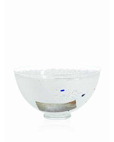 Kosta Boda Satellite Bowl White