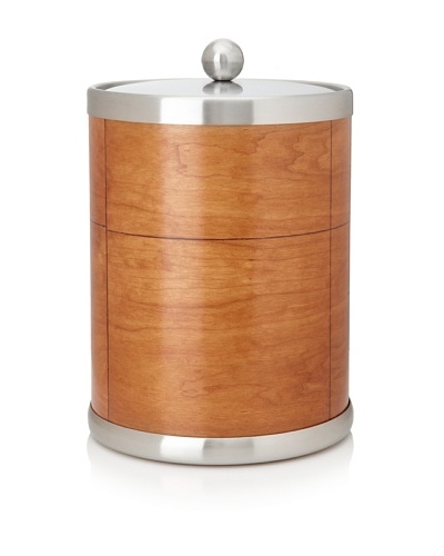 Kraftware American Artisan Wood Ice Bucket, Cherry, 5-Qt.