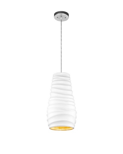 Krush Spellbound Pendant, Bisque with Cumin Interior