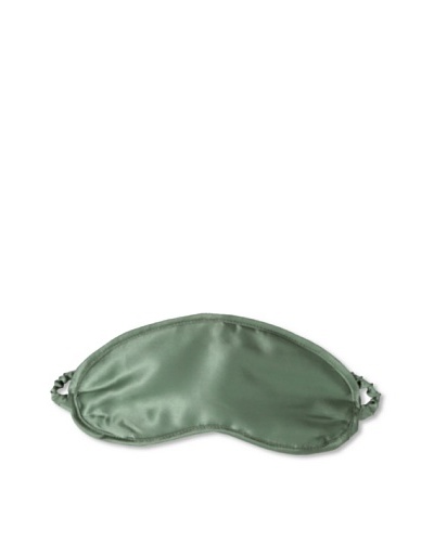 Kumi Kokoon Silk-Filled Eyemask, Moss, One Size