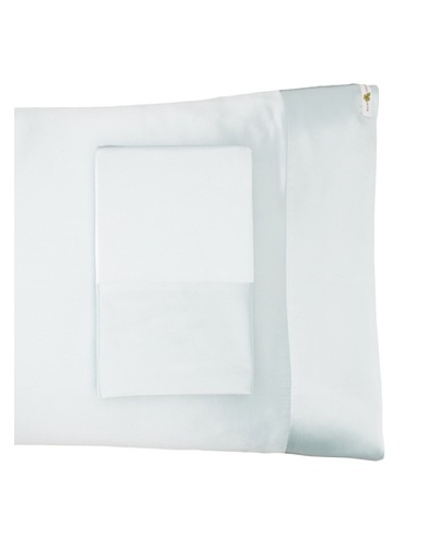 Kumi Kookoon Set of 2 Silk Pillowcases, Snow Cone, 20 x 32