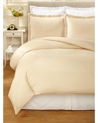 Kumi Kookoon Two Tone Duvet Set [Ivory/Powder Puff]