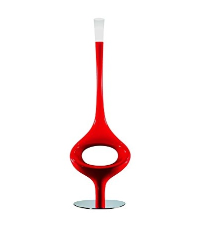 Kundalini Asana Floor Lamp, Red