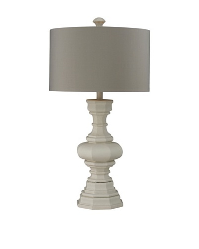 HGTV Home Parisian Plaster Finish Lamp