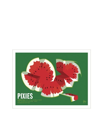 La La Land “Pixies at The Louisville Palace 2011” Fluorescent Lithographed Concert Poster