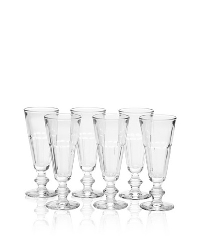 La Rochère Set of 6 Perigord Champagne Flutes, ClearAs You See