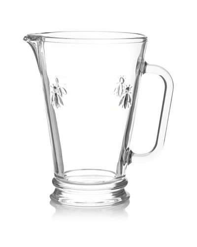 La Rochère Bee Décor 34-Oz. Clear Pitcher