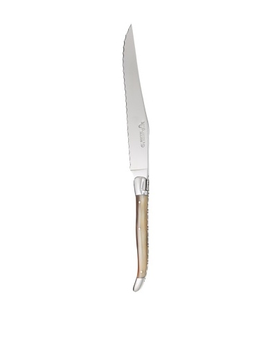 Laguiole en Aubrac Bread Knife, Solid Horn