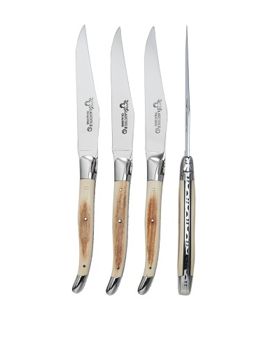 Laguiole en Aubrac Set of 4 Table Knives, Mammoth Crust - MYHABIT Exclusive