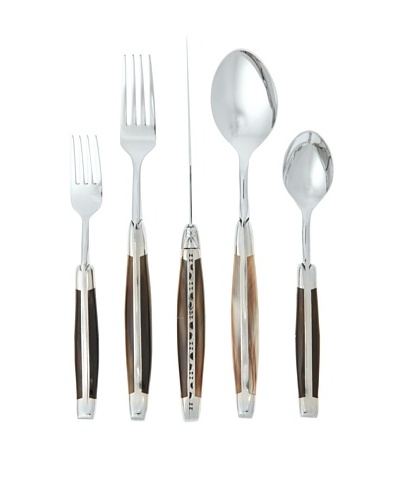 Laguiole en Aubrac 5-Piece Place Setting, Horn