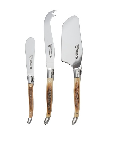 Laguiole en Aubrac 3-Piece Cheese Set, Mammoth Crust