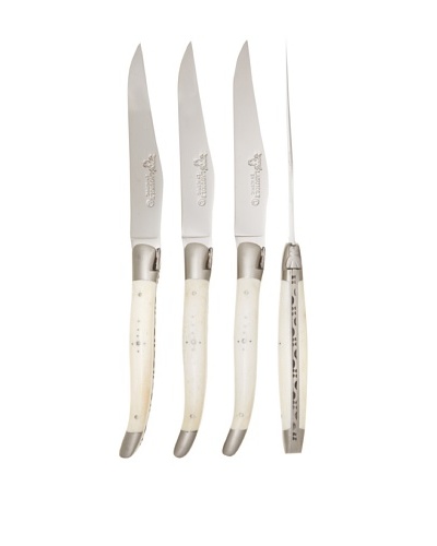 Laguiole en Aubrac Set of 4 Bone Steak Knives