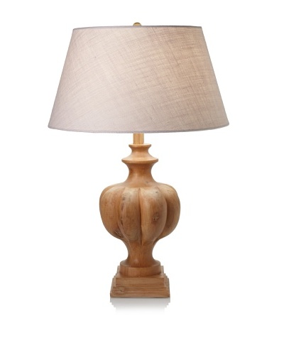 Lighting Accents Wood Pomegranate Table Lamp