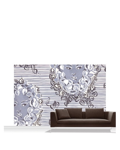 Lana Mackinnon Ivy Faces Mural, Standard, 12′ x 8′