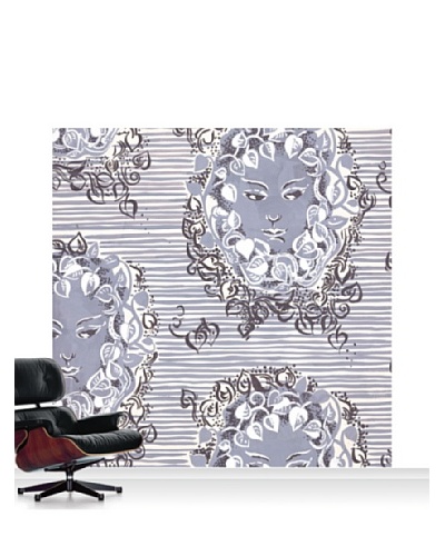 Lana Mackinnon Ivy Faces Mural, Standard, 8′ x 8′