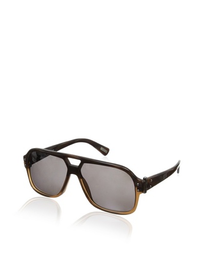 Lanvin Women’s Aviator Frame Sunglasses, Shiny Brown Horn