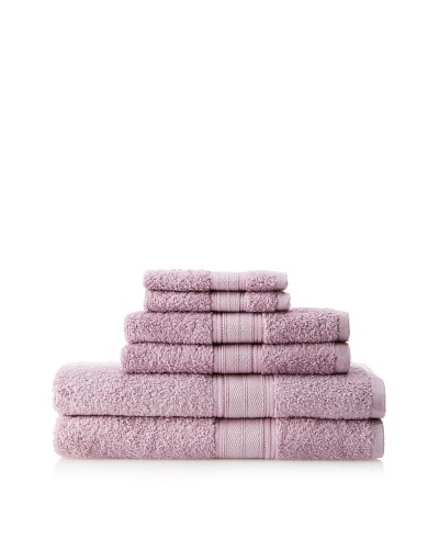 Laura Ashley 6-Piece Towel Set, Lavender