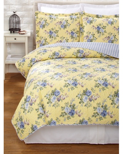 Laura Ashley Linley Quilt Set