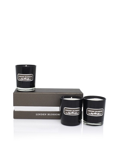 Modern Alchemy Linden Blossom 3-Piece Gift Set, 2.5 Ounce Candles