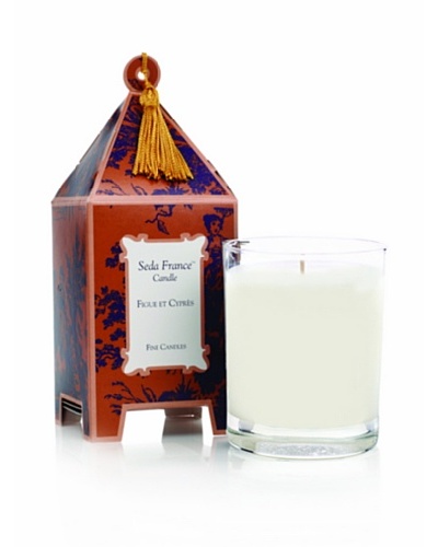 Seda France Fig & Cypress Ltd. Ed. Pagoda Candle